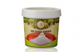 Saipro Raw Banana Powder   Tub  400 grams